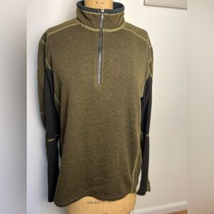 Kuhl brand men’s pullover with zipper